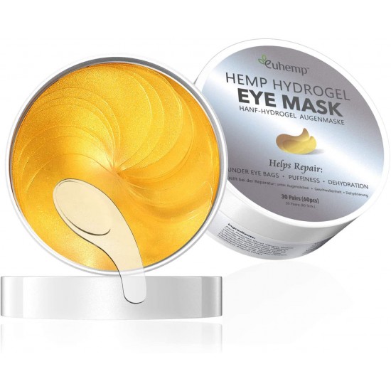 Masque pour les yeux EUHEMP, Anti-Aging Under Eye Patches, Patent Formula, Made in UK