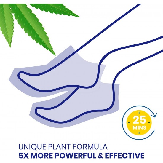 PAXAMO Foot Exfoliating Peel Mask with Hemp Extract 2 Pack (Pairs) PAXAMO Foot Exfoliating Peel Mask with Hemp Extract 2 Pack (Pairs)