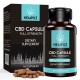 HEMPXZ 90% C-B-D 500mg/Capsule, 60 Capsules 30000mg Huile de Chanvre en Capsules