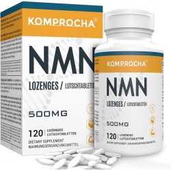 KOMPROCHA NMN Pastiglie Sublinguali 120 Compresse x 500mg NAD+ Integratore KOMPROCHA NMN Pastiglie Sublinguali 120 Compresse x 500mg NAD+ Integratore