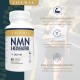 LIVEMAX NMN+Trans-Resveratrolo 60 Capsule, 1100mg per Dose con Estratto di Pepe Nero