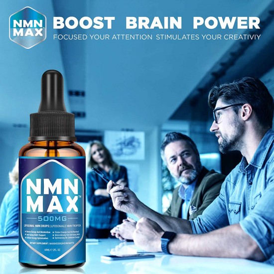 NMN MAX Liposomale NMN Tropfen 500mg pro Portion 60 ml