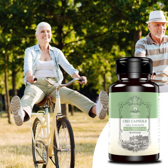 Novads C-B-D 500mg/Capsul, 30000mg 90% 60 Capsules, New formula Novads C-B-D 500mg/Capsul, 30000mg 90% 60 Capsules, New formula