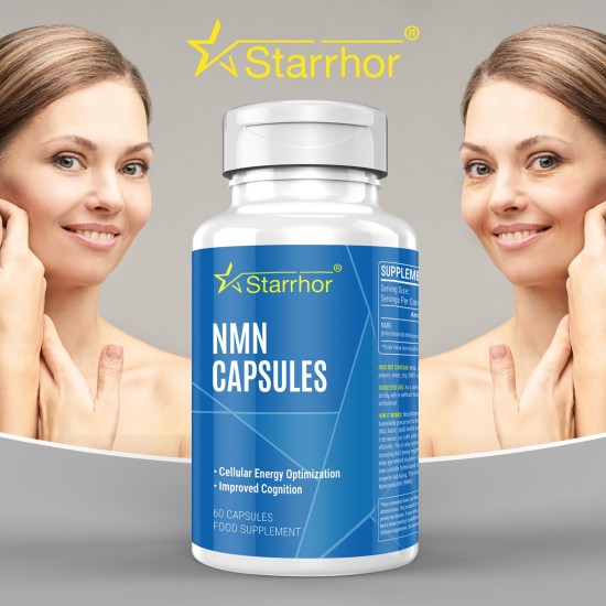 Starhonor NMN Kapseln mit maximaler Stärke 500 mg 60 Kapseln