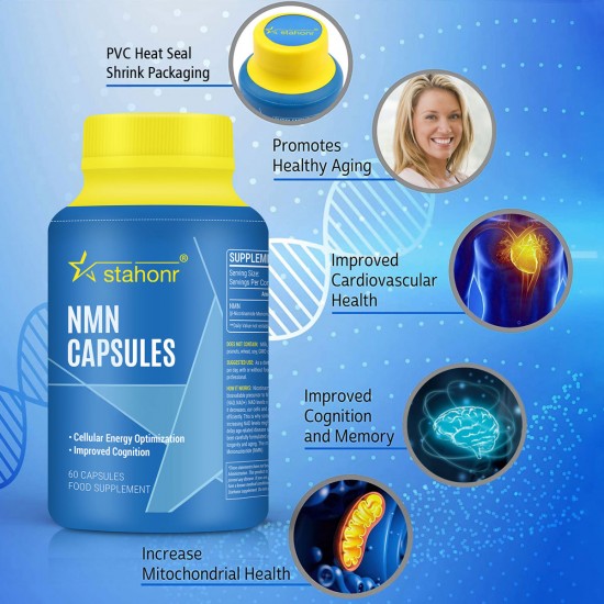 Starhonor NMN Capsules with Maximum Strength 500mg 60 Capsules Starhonor NMN Capsules with Maximum Strength 500mg 60 Capsules