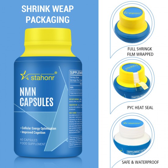 Starhonor NMN Capsules with Maximum Strength 500mg 60 Capsules Starhonor NMN Capsules with Maximum Strength 500mg 60 Capsules