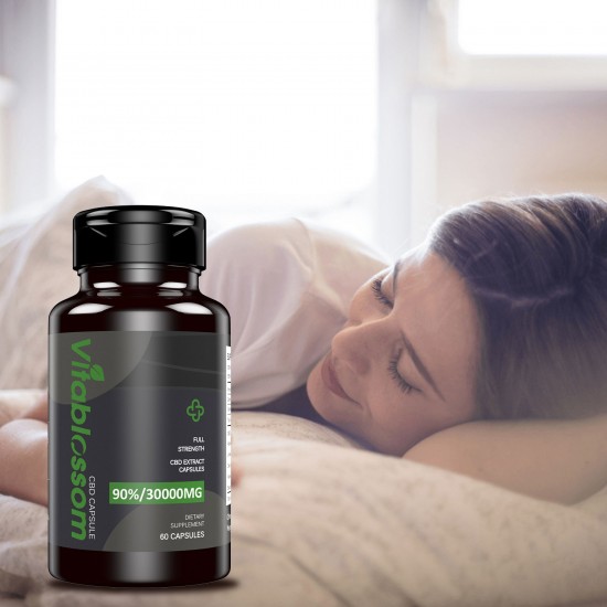 Vitablossom C-B-D 500mg/Capsule, 60 Capsules 30000mg 90% Powder Capsules, Made in New Zealand Vitablossom C-B-D 500mg/Capsule, 60 Capsules 30000mg 90% Powder Capsules, Made in New Zealand