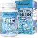 Vitablossom Liposomale Fisétine avec Quercétine 1200mg/ 60 Gélules,  Supplément Vitaminique Antioxydant et Flavonoïde à Absorption élevée