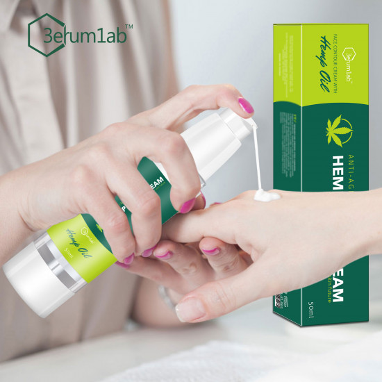 3erum1ab Hemp Face Cream, Anti-Wrinkle And Fine Lines, Anti-Aging Hemp Day Face and Neck Cream, Relieves Inflammation 3erum1ab Hemp Face Cream, Anti-Wrinkle And Fine Lines, Anti-Aging Hemp Day Face and Neck Cream, Relieves Inflammation