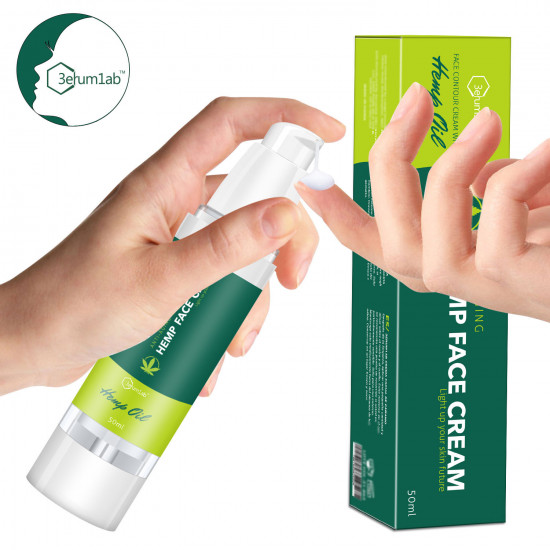 3erum1ab Hemp Face Cream, Anti-Wrinkle And Fine Lines, Anti-Aging Hemp Day Face and Neck Cream, Relieves Inflammation 3erum1ab Hemp Face Cream, Anti-Wrinkle And Fine Lines, Anti-Aging Hemp Day Face and Neck Cream, Relieves Inflammation