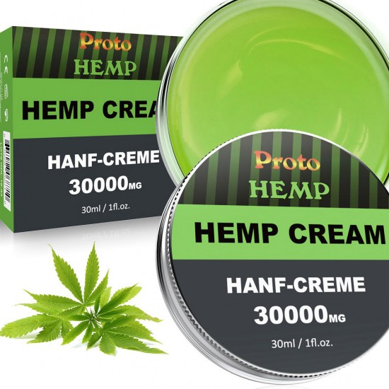 ProtoHemp Crema Antinfiammatoria Alla Canapa - Canapa Pura, 10% Olio di Emu