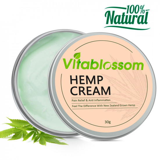 Vitablossom Schmerzlinderung & entzündungshemmend Hanfcreme 