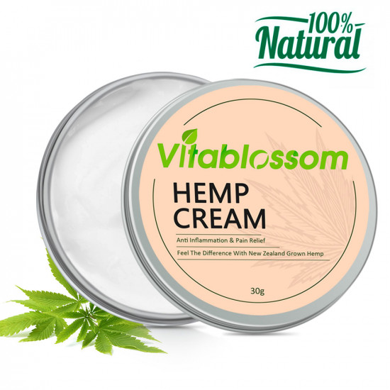 Vitablossom antidolorifico e crema antinfiammatoria alla canapa 