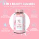 Benehemp hair vitamin gummies 15000mcg biotin, 2021 revolutionary formula