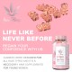 Benehemp hair vitamin gummies 15000mcg biotin, Revolutionary formula Benehemp hair vitamin gummies 15000mcg biotin, Revolutionary formula