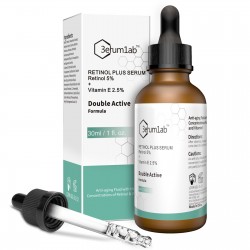 3erum1ab Retinol Serum para Rostro y Piel, 5% Retinol & 2.5% Vitamina E para Reducir Arrugas, y Ojeras 3erum1ab Retinol Serum para Rostro y Piel, 5% Retinol & 2.5% Vitamina E para Reducir Arrugas, y Ojeras