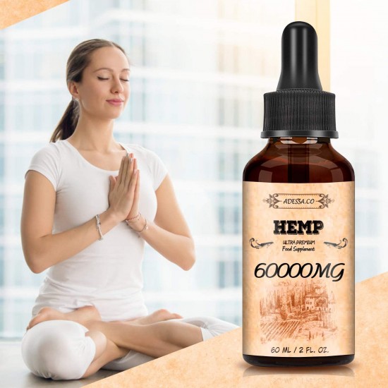 ADESSA.CO High Strength Hemp Extract 10000mg/10ml, 50000mg 60000mg 60ml, Broad Spectrum Extract Hemp Oil, Made in Slovenia ADESSA.CO High Strength Hemp Extract 10000mg/10ml, 50000mg 60000mg 60ml, Broad Spectrum Extract Hemp Oil, Made in Slovenia