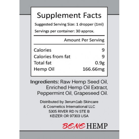 BENEHEMP Broad Spectrum Hemp Oil Drops, High Strength Hemp Extract(5000mg) BENEHEMP Broad Spectrum Hemp Oil Drops, High Strength Hemp Extract(5000mg)