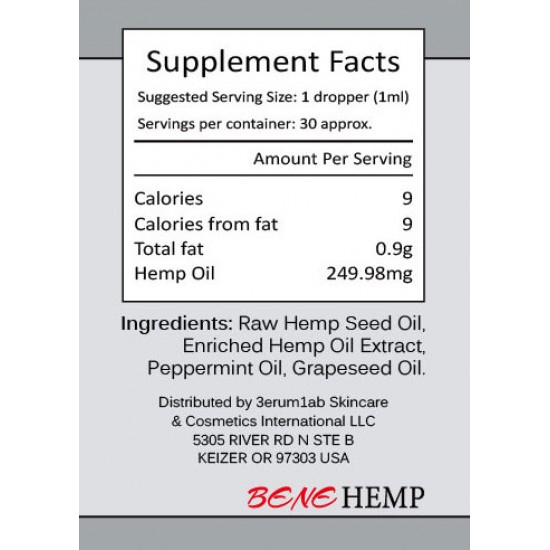 BENEHEMP Hemp Oil Drops, Broad Spectrum Extract Hemp Seed Oil(7500mg) BENEHEMP Hemp Oil Drops, Broad Spectrum Extract Hemp Seed Oil(7500mg)