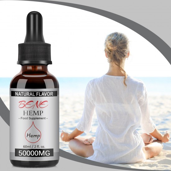 BENEHEMP Hemp Oil Drops 50000mg 60ml BENEHEMP Hemp Oil Drops 50000mg 60ml