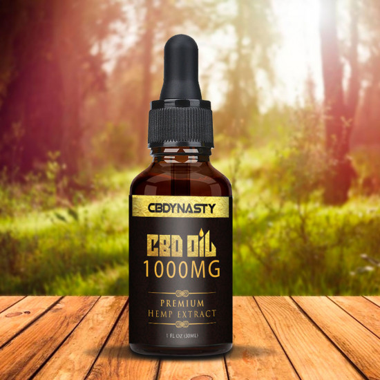 CB-DYNASTY Broad Spectrum Extract Hemp Oil 30ml, High Strength Hemp Extract, 1000mg Made in USA