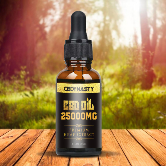 CB-DYNASTY Aceite de Cáñamo de Amplio Espectro 25000mg, Extracto de Cáñamo de Alta Potencia, 30ml Hecho en USA