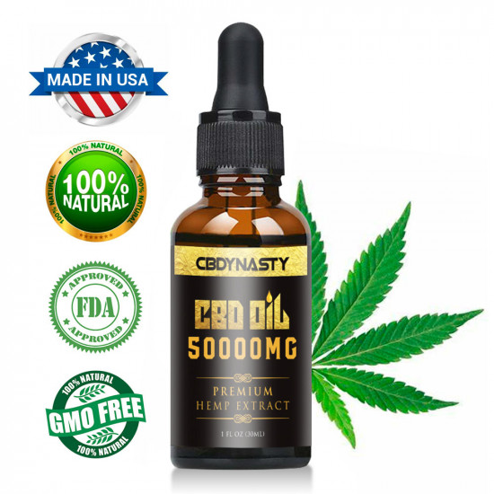 CBDYNASTY 50000mg 30ml Hemp Oil, Immune booster CBDYNASTY 50000mg 30ml Hemp Oil, Immune booster