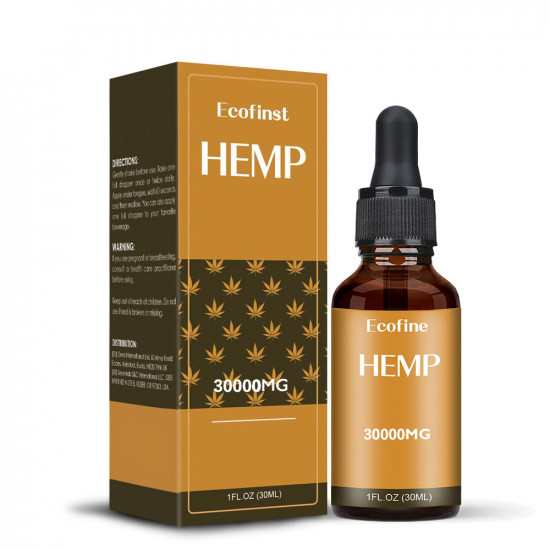 Ecofine hemp oil drops 95% 30000mg 30ml