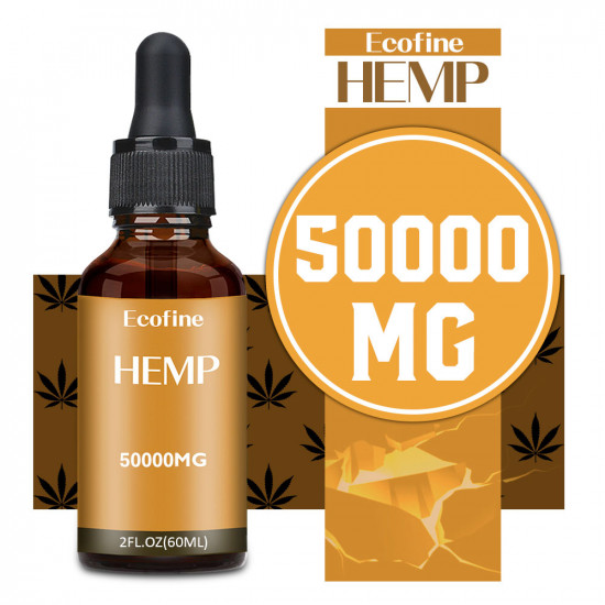 Ecofine Hemp Oil Drops 50000mg 60ml, Made in USA Ecofine Hemp Oil Drops 50000mg 60ml, Made in USA