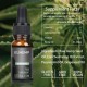 EUHEMP Aceite de Cáñamo en Gotas 1000MG, Hecho con Cáñamo Cultivado en la Naturaleza, 10 ML