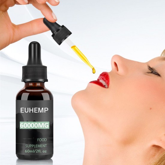 EUHEMP Hemp Oil Drops 60000MG 90% 60ml