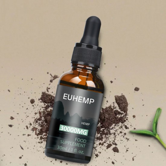 Hemp Oil Drops 30000mg/ 50000mg, Full Strength,30ML - EUHEMP Oil Hemp Oil Drops 30000mg/ 50000mg, Full Strength,30ML - EUHEMP Oil