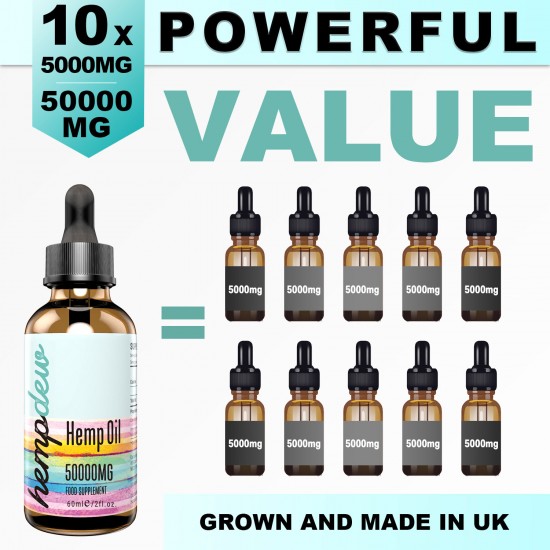 Hempdew Hemp Oil Drops 45000mg/ 50000mg/ 60000mg 60ml Hempdew Hemp Oil Drops 45000mg/ 50000mg/ 60000mg 60ml