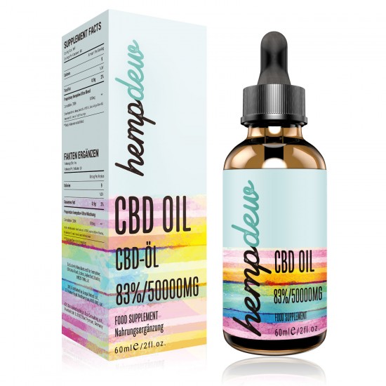 Hempdew C-B-D Oil Drops 83% 50000mg 60ml Hempdew C-B-D Oil Drops 83% 50000mg 60ml
