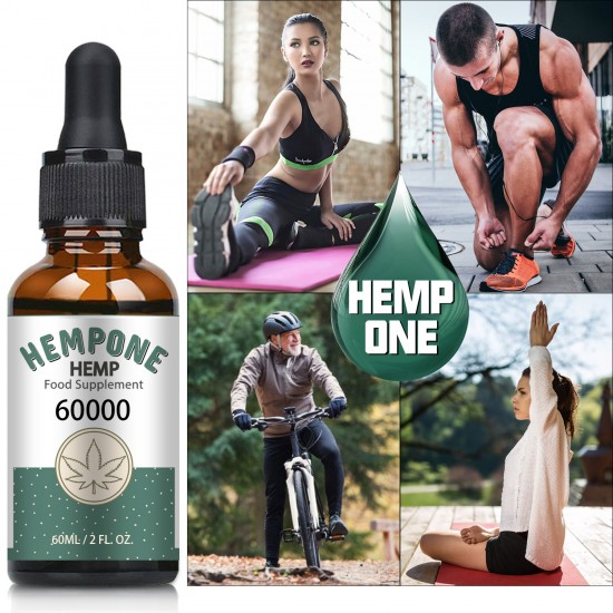 HEMPONE 60000mg Hemp Oil 60ml, High Strength Hemp Extract, Made in USA HEMPONE 60000mg Hemp Oil 60ml, High Strength Hemp Extract, Made in USA