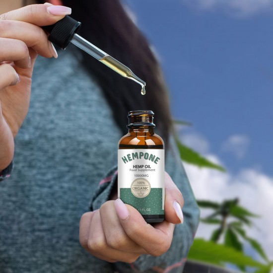 HEMPONE 10000mg Hemp Oil 30ml, EXP: Aug. 2022 HEMPONE 10000mg Hemp Oil 30ml, EXP: Aug. 2022