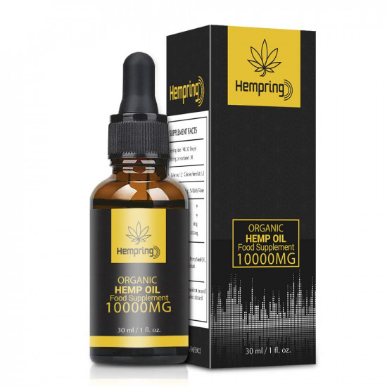 Hempring Broad Spectrum Hemp Extract 10000mg, Natural CO2 Extracted-100% Organic - Made in USA Hempring Broad Spectrum Hemp Extract 10000mg, Natural CO2 Extracted-100% Organic - Made in USA