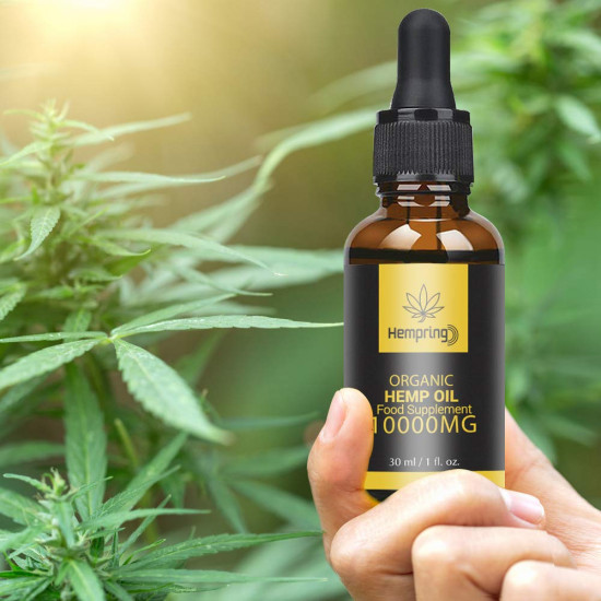 Hempring Broad Spectrum Hemp Extract 10000mg, Natural CO2 Extracted-100% Organic - Made in USA Hempring Broad Spectrum Hemp Extract 10000mg, Natural CO2 Extracted-100% Organic - Made in USA