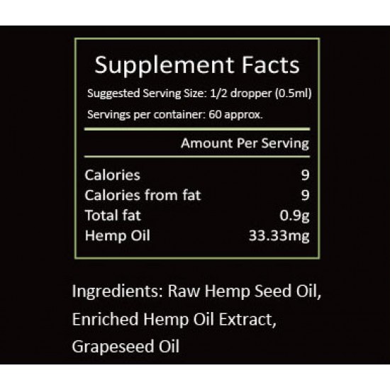 Broad Spectrum Hemp Oil Drops, Help Reduce Stress, Anxiety and Pain (1000mg) - NEOHEMP Oil