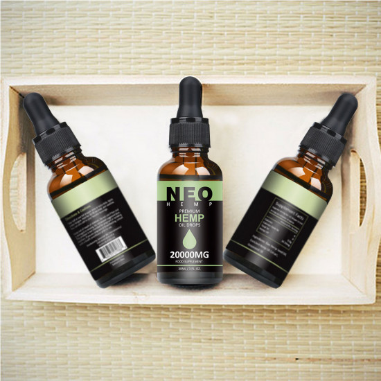 NeoHemp Hemp Oil Drops 10000mg 30ml, Help Reduce Stress, Anxiety and Pain(10000mg)