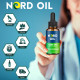 Nord Oil C-B-D oil Drops, 50000mg 83% 60ml, New formula