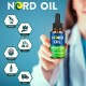 Nord Oil Gotas de Aceite de Cáñamo, 50000mg 83% 60ml, Nueva fórmula