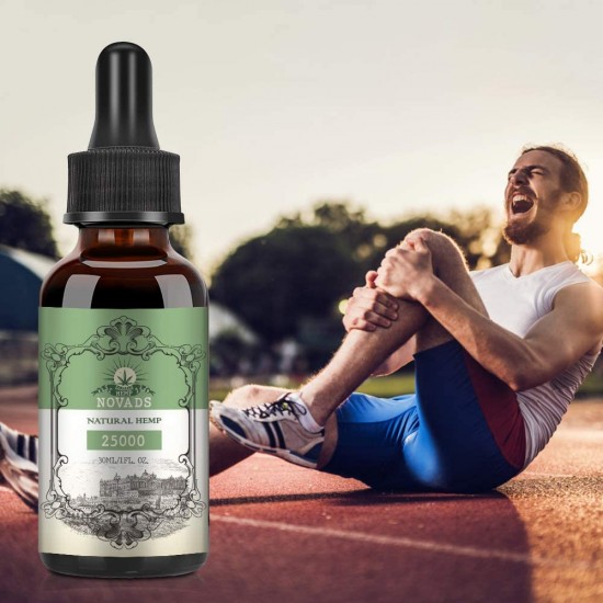 Novads Hemp oil Drops, 25000mg 30ml/ 50000mg 60ml, New formula Novads Hemp oil Drops, 25000mg 30ml/ 50000mg 60ml, New formula
