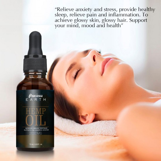 Precious Earth 2000mg, Broad Spectrum Hemp Oil Extract, Premium Organic Extracts, Made in USA Precious Earth 2000mg, Broad Spectrum Hemp Oil Extract, Premium Organic Extracts, Made in USA