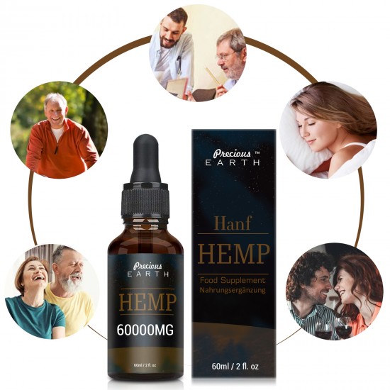 Precious Earth 60000mg 60ml, Broad Spectrum Hemp Oil Extract, Premium Organic Extracts Precious Earth 60000mg 60ml, Broad Spectrum Hemp Oil Extract, Premium Organic Extracts