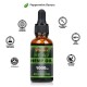 ProtoHemp Huile en Gouttes, Végétalienne et Végétarienne 1000mg, 10ml