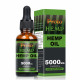 Gouttes d'huile de chanvre, végétalien et végétarien 5000mg, 10 ml - ProtoHemp Oil