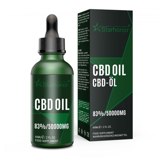 Starhonor 50000mg 83% Estratto di ampio spettro Olio di canapa CBG (D) 60 ml, Estratto di canapa ad alta resistenza, Made in USA Starhonor 50000mg 83% Estratto di ampio spettro Olio di canapa CBG (D) 60 ml, Estratto di canapa ad alta resistenza, Made in USA