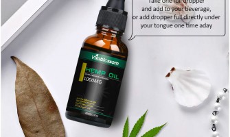 Huile de chanvre Vitablossom Huile de chanvre Vitablossom