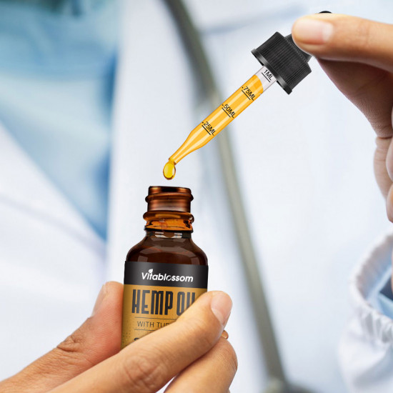Vitablossom Turmeric Hemp Oil, 10000mg 10ml /30000mg 30ml /50000mg 60ml 90%, New Arrival promotion Vitablossom Turmeric Hemp Oil, 10000mg 10ml /30000mg 30ml /50000mg 60ml 90%, New Arrival promotion